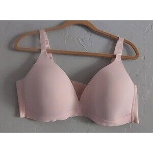 STRM LINE Intimate Bra ,pink,opaco Color, Women 42C, Polyester Spandex.